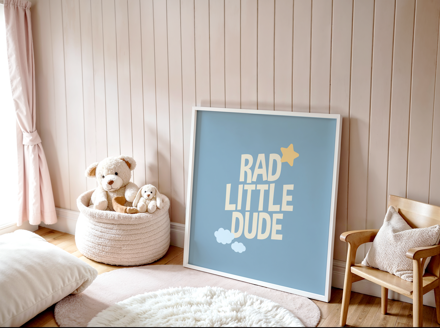 Rad Little Dude Poster (30 x 30 cm)