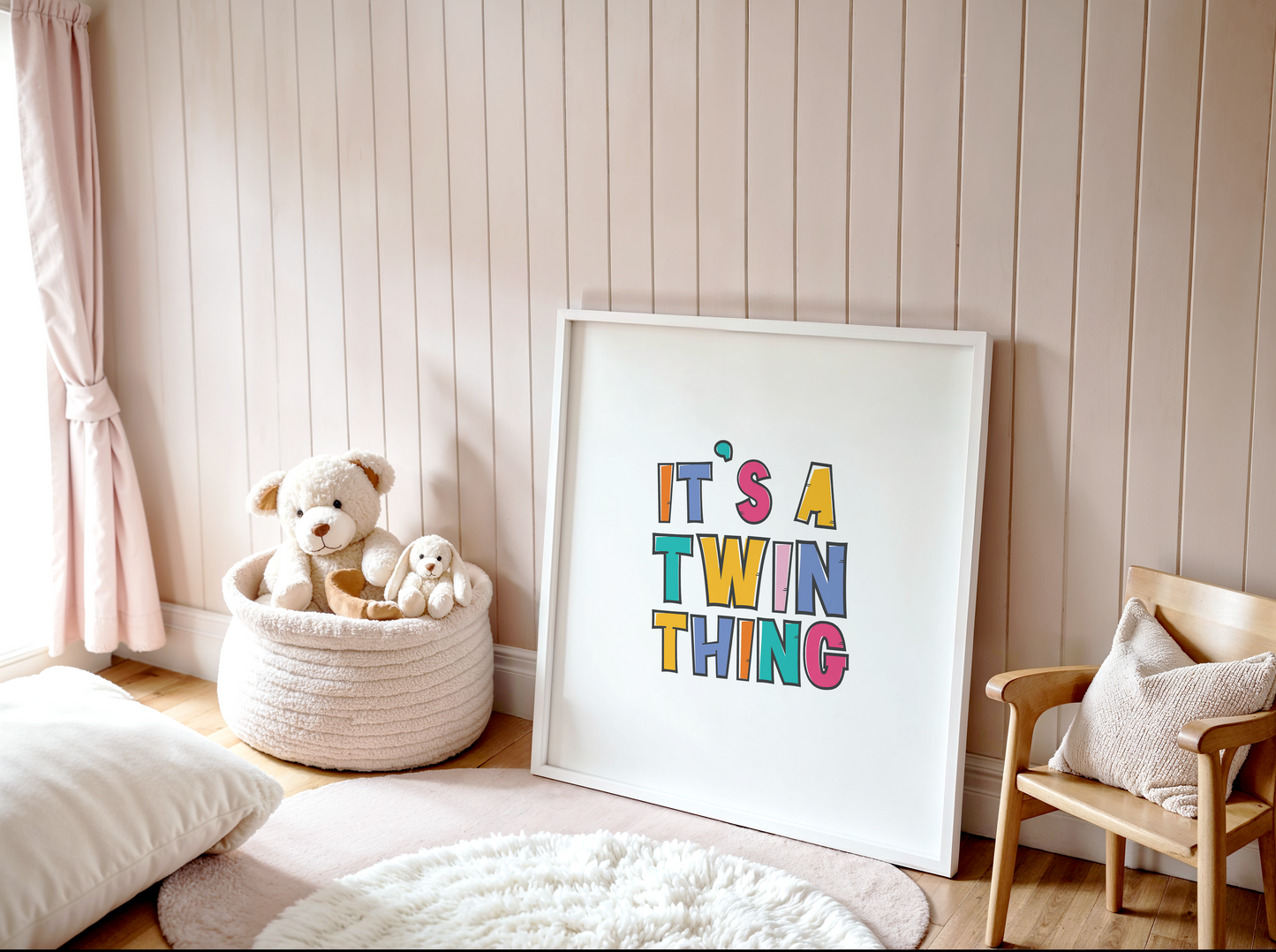 It’s a Twin Thing Poster (30 x 30 cm)