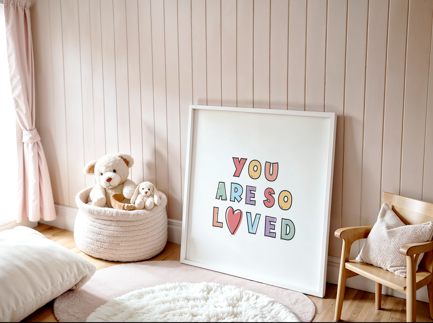 You Are So Loved Poster (30 x 30 cm)