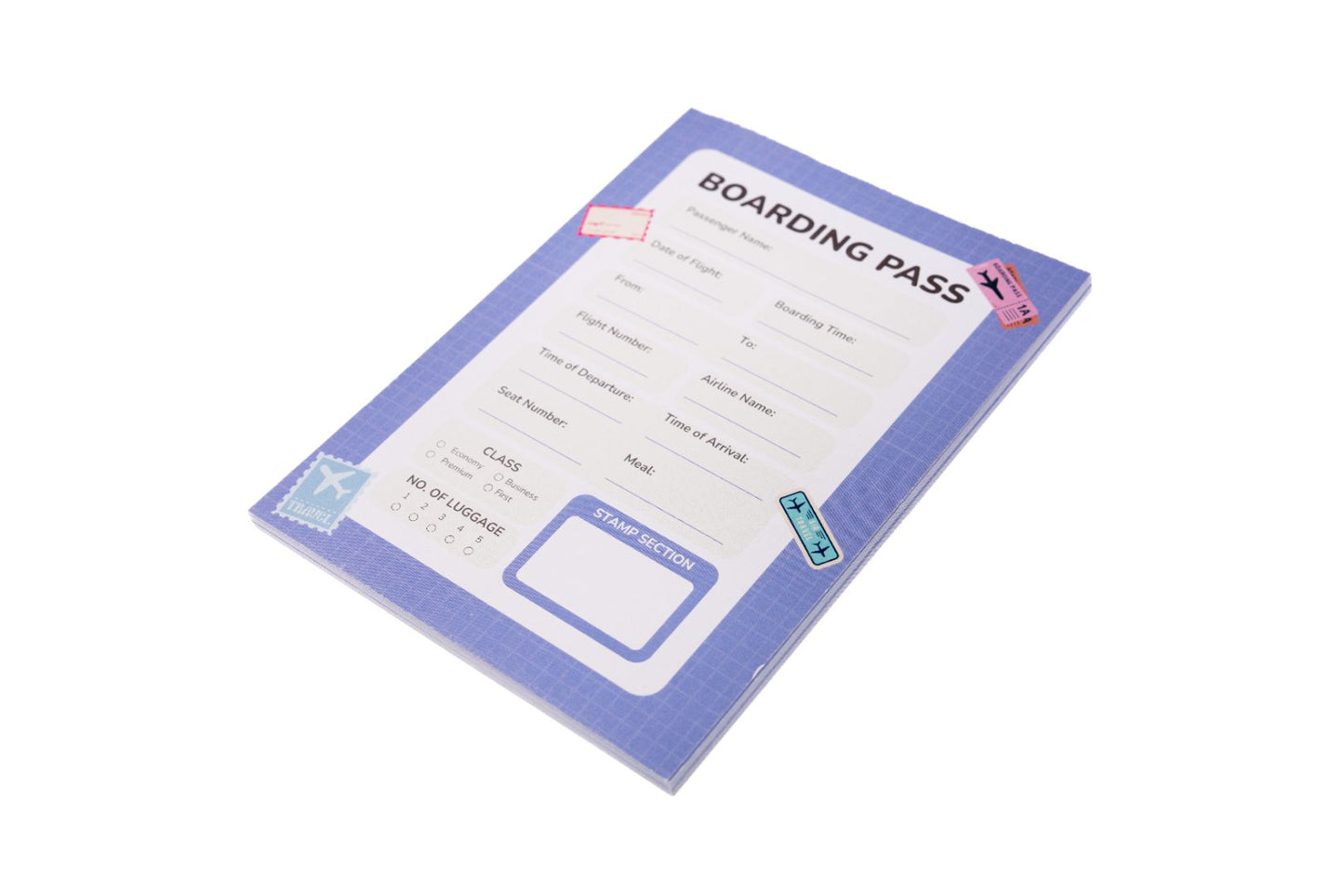 Pretend Play Notepad β Boarding Pass (40 pages)