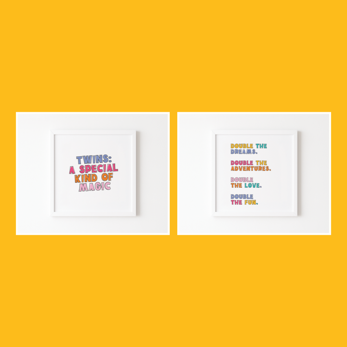 Twin Poster Bundle