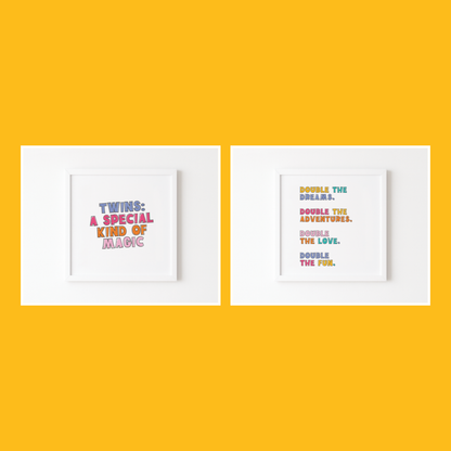 Twin Poster Bundle