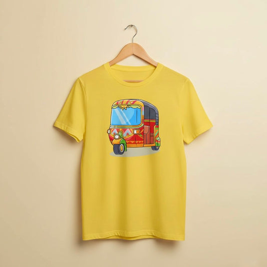 Kids T-Shirt – Rikshaw (Yellow)