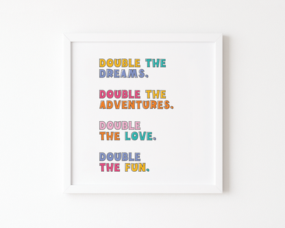 Twin Poster Bundle