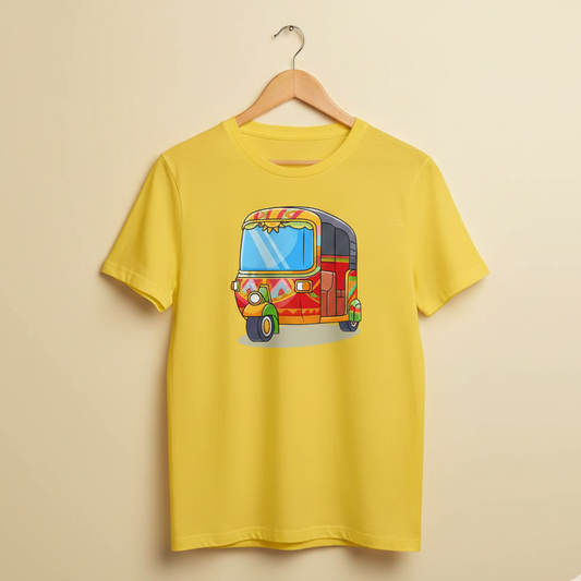 Kids T-Shirt – Rikshaw (Yellow)