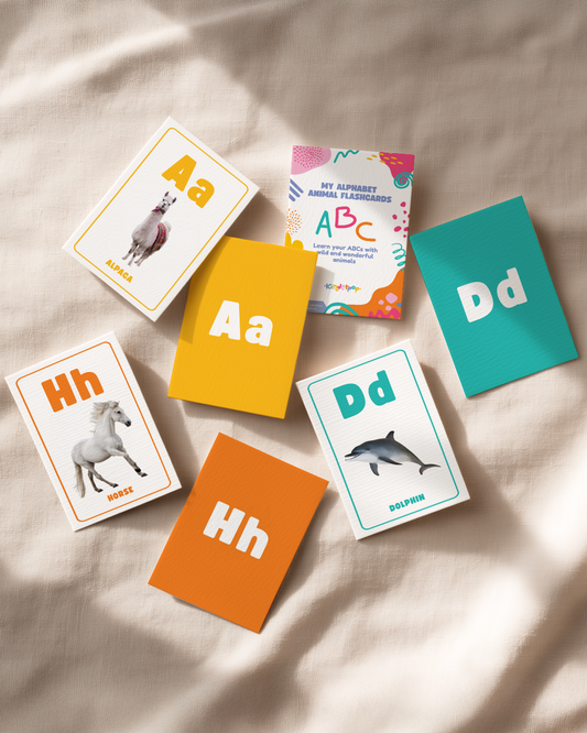 Alphabet Flashcards – Animals (A–Z)