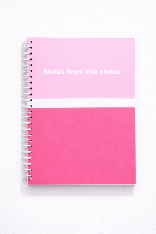 Notes from the Chaos Notebook (Soft Cover, 100 pages)