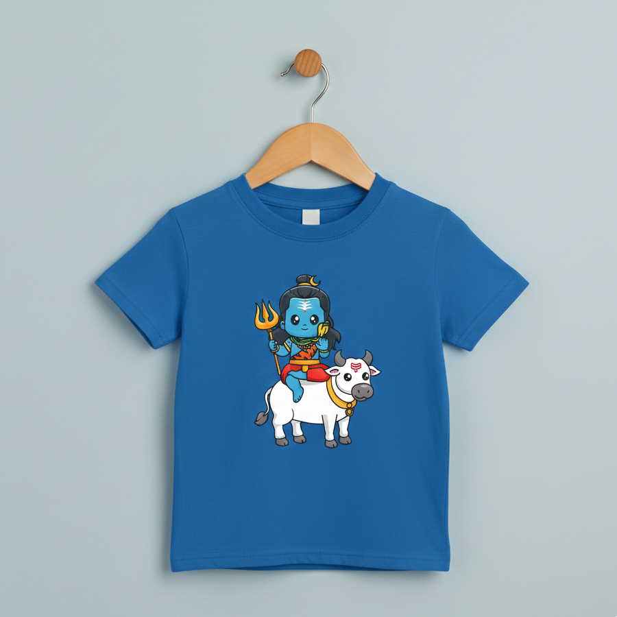 Kids T-Shirt – Shiva (Sky Blue)