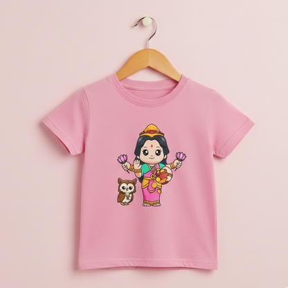 Kids T-Shirt – Lakshmi (Light Pink)