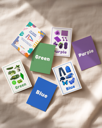 Colours Flashcards (10 Colours)