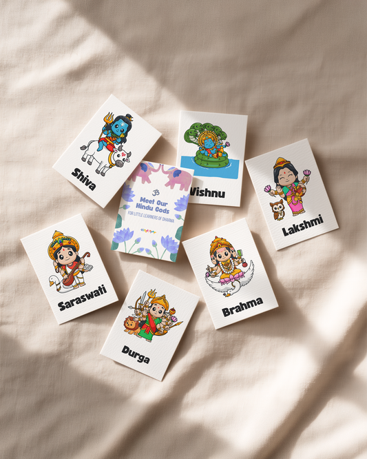 Hindu Flashcards (Meet Our Hindu Gods)
