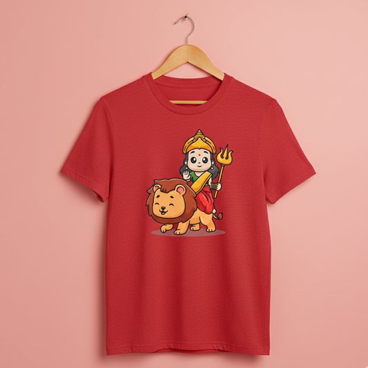 Kids T-Shirt – Durga (Red)
