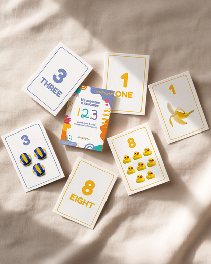 Numbers Flashcards 1–10