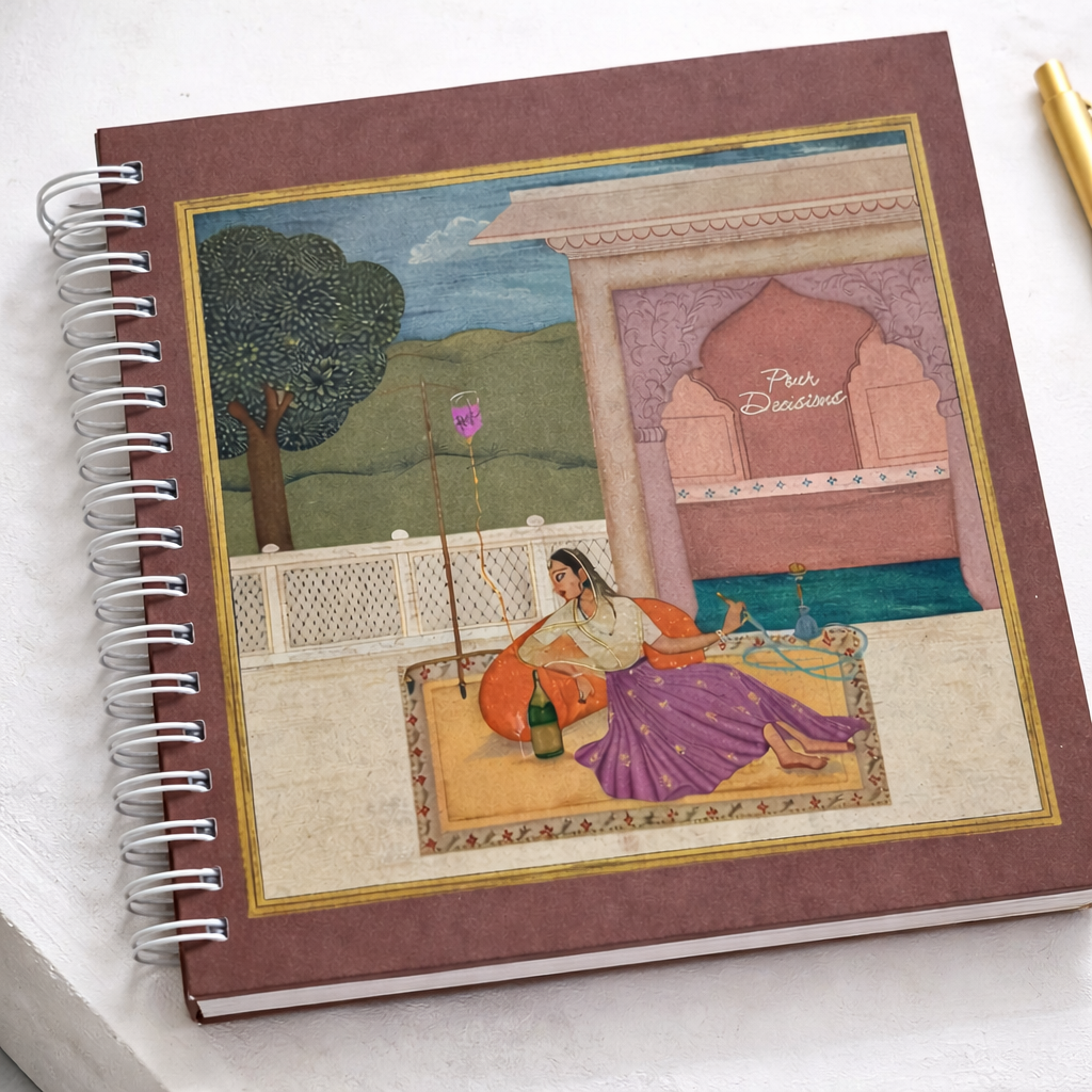 Pour Decisions Notebook (Soft Cover, 100 pages)