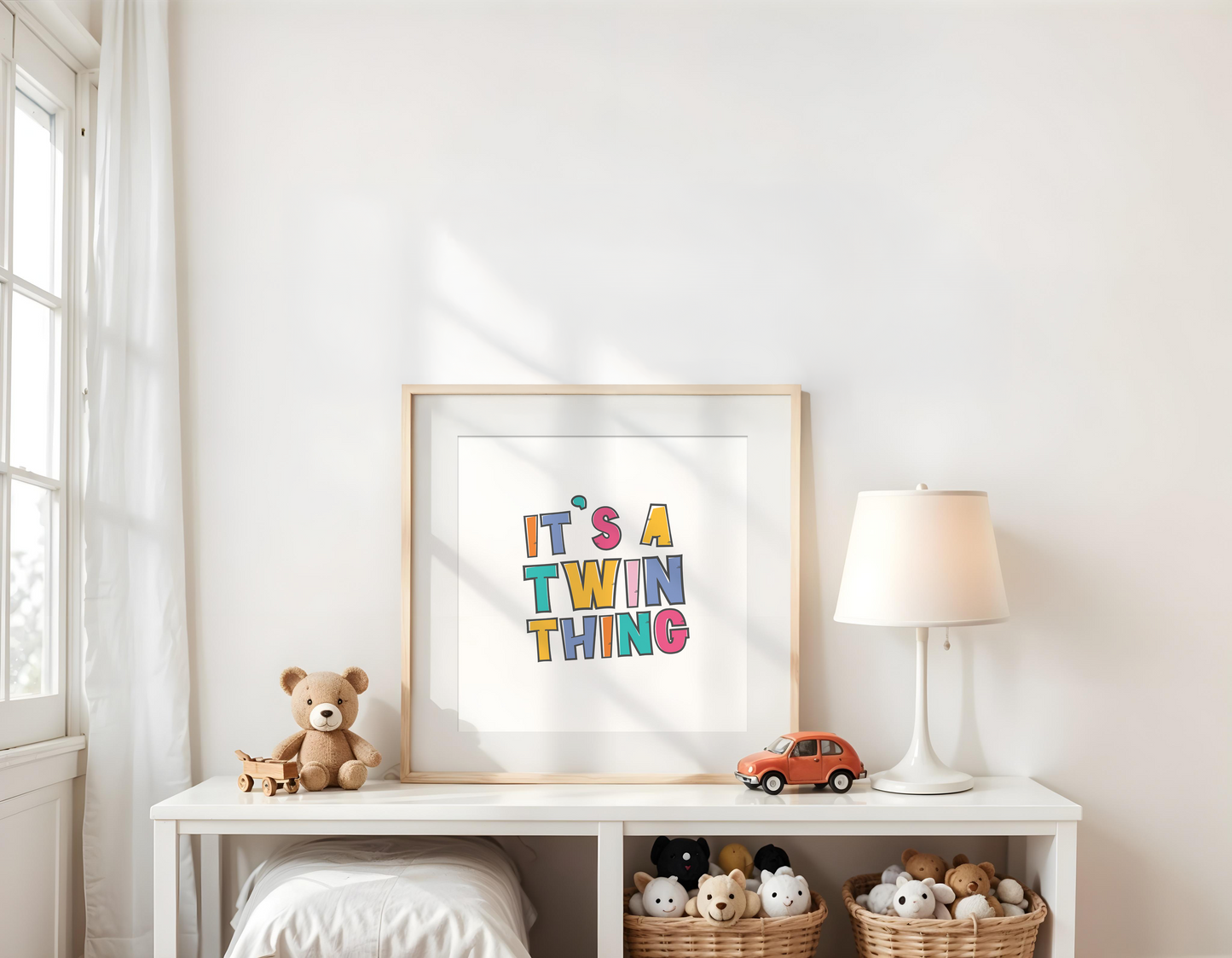 It’s a Twin Thing Poster (30 x 30 cm)