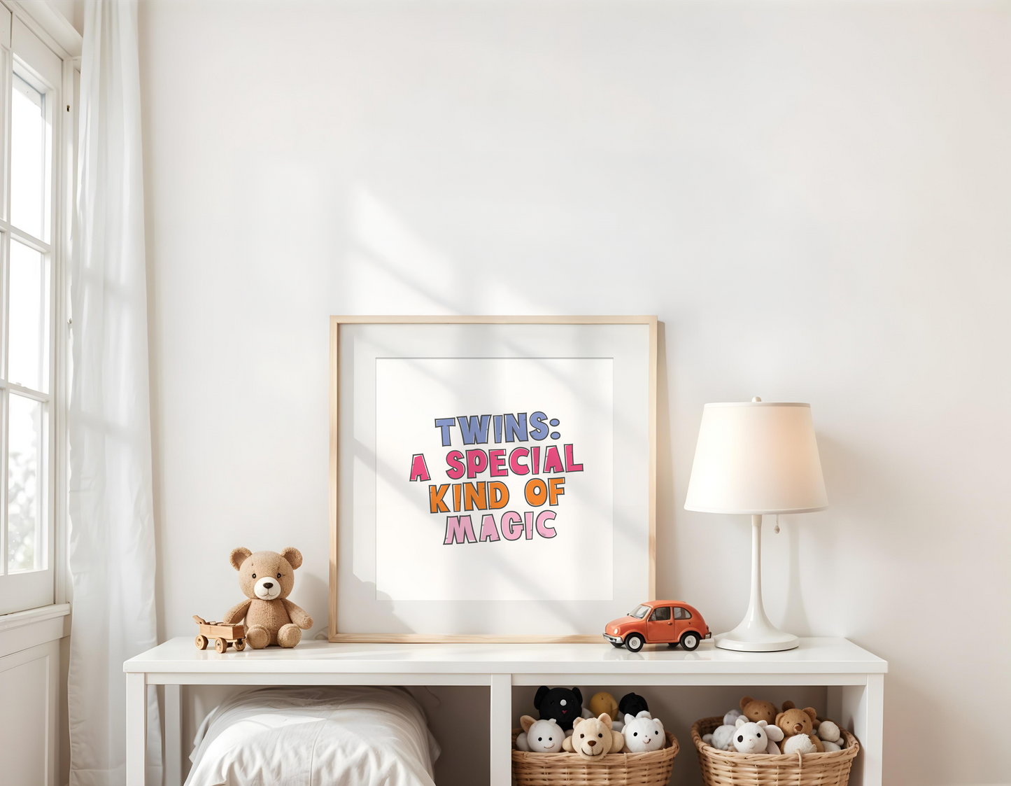 Twins: A Special Kind of Magic Poster (30 x 30 cm)