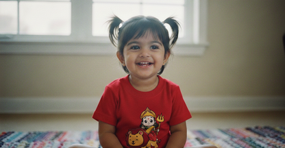 Kids T-Shirt – Durga (Red)