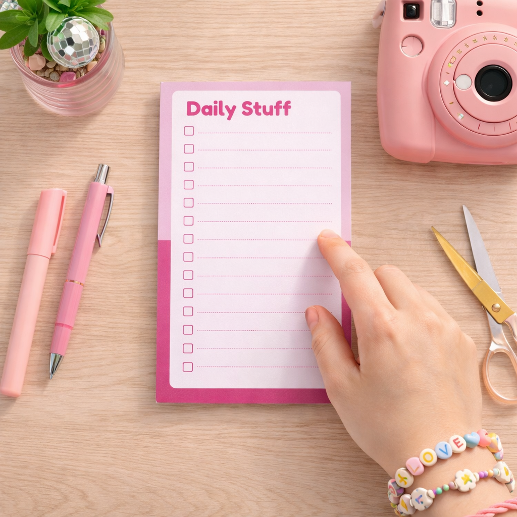 Daily Stuff Notepad (4 x 6 in, 50 sheets)