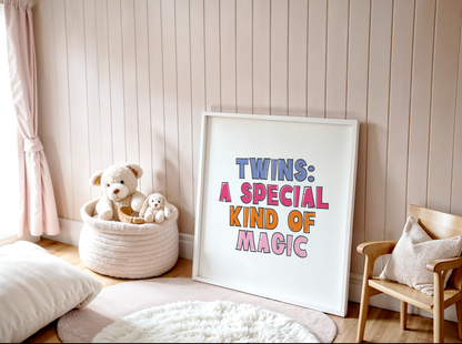 Twins: A Special Kind of Magic Poster (30 x 30 cm)
