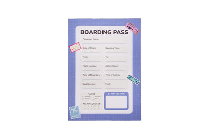 Pretend Play Notepad – Boarding Pass (40 pages)