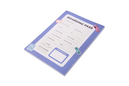 Pretend Play Notepad – Boarding Pass (40 pages)